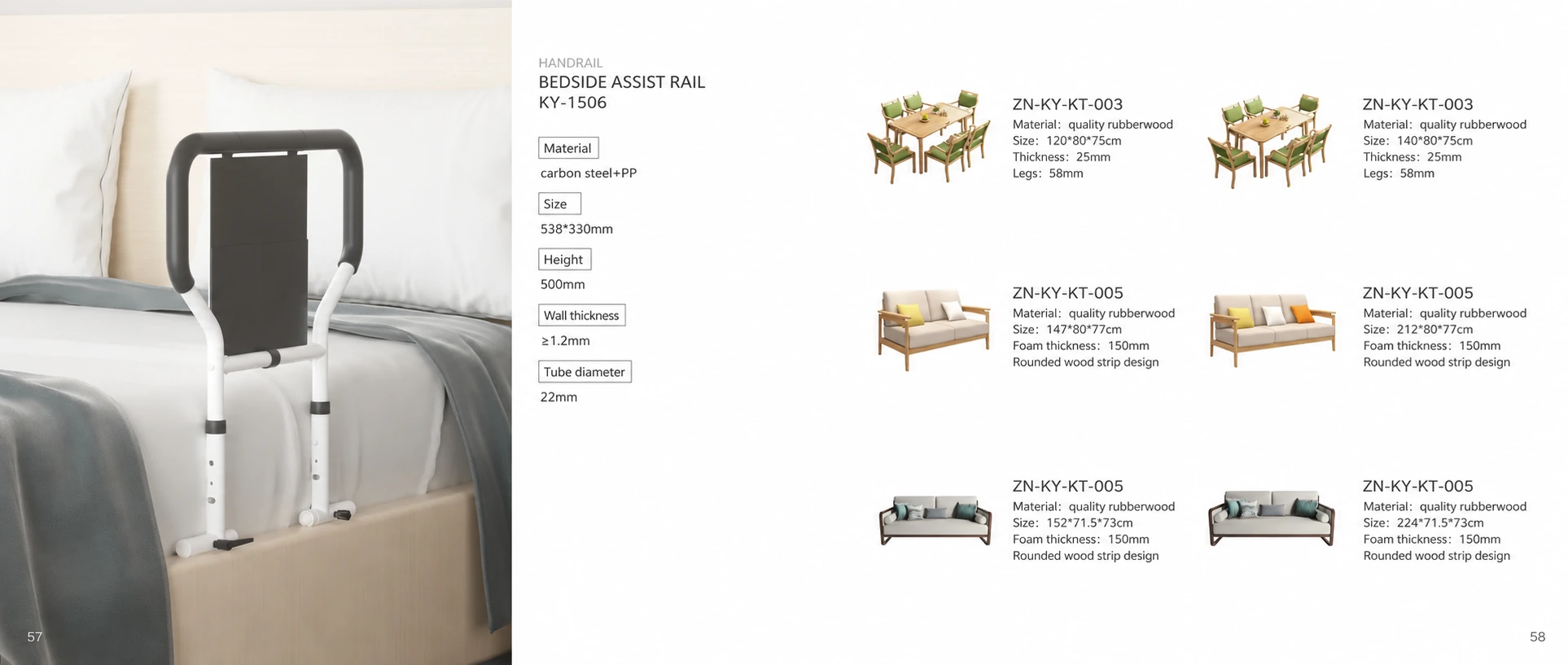 Bedside Assist Rail Series