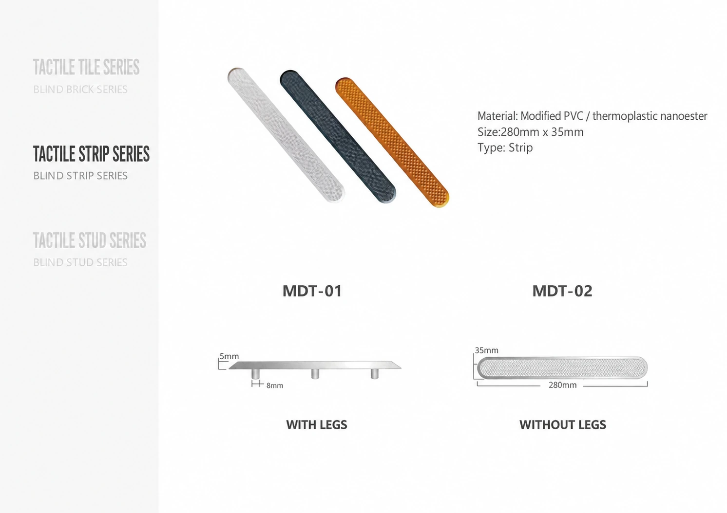 Tactile Strip Series